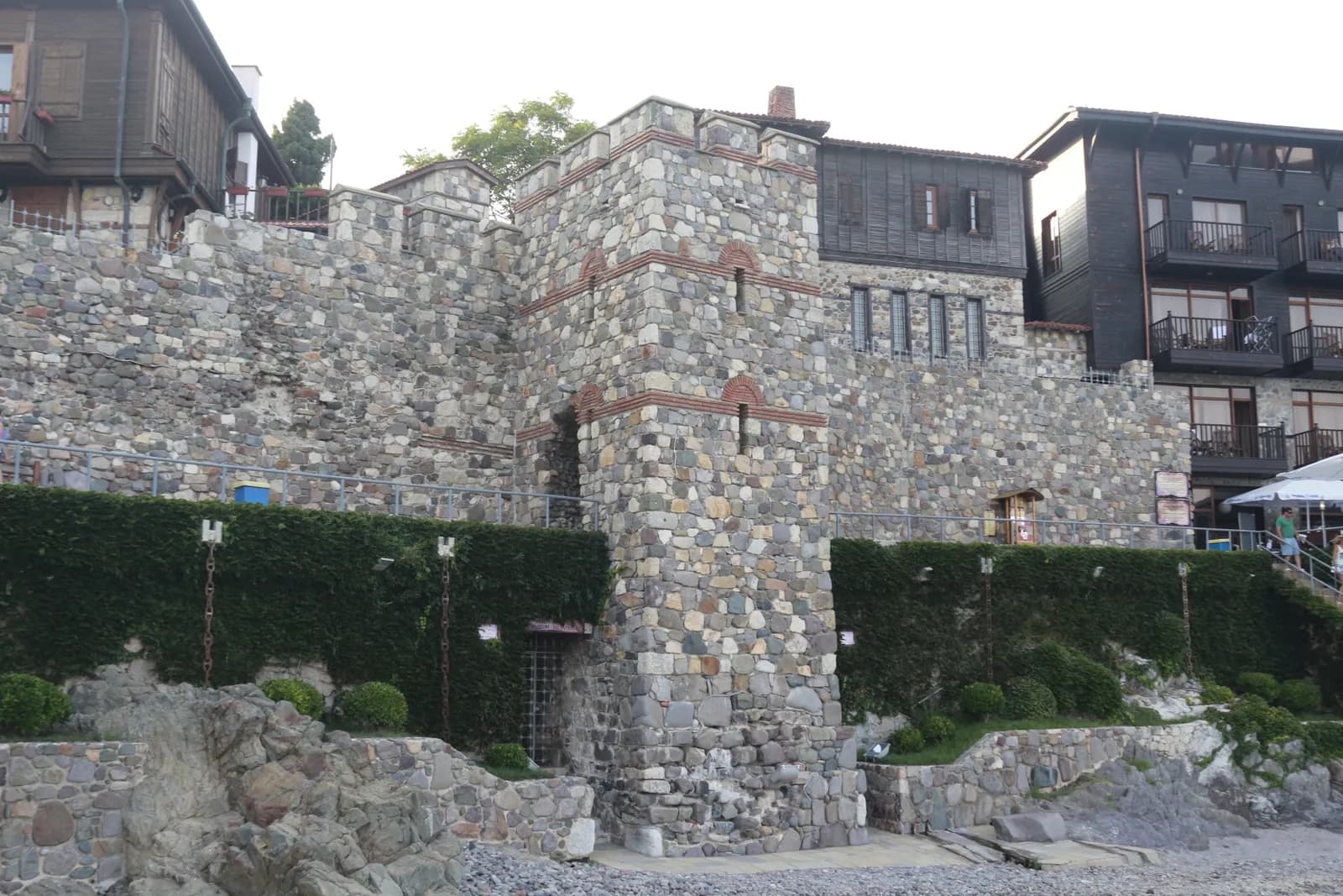 The southern fortress wall of Sozopol